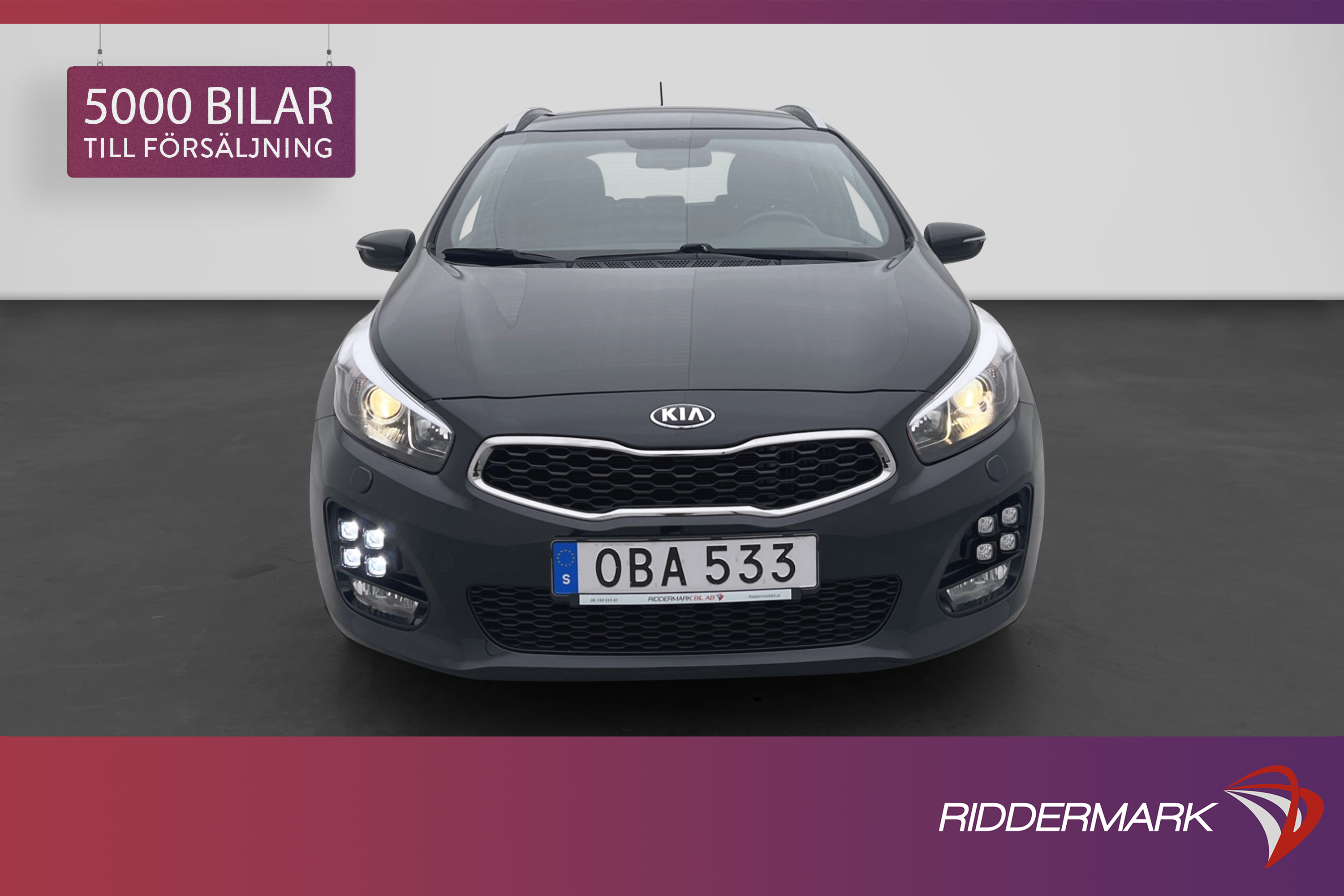 Kia Ceed Sportswagon 136hk GT-Line Kamera Välservad 0,4l/mil