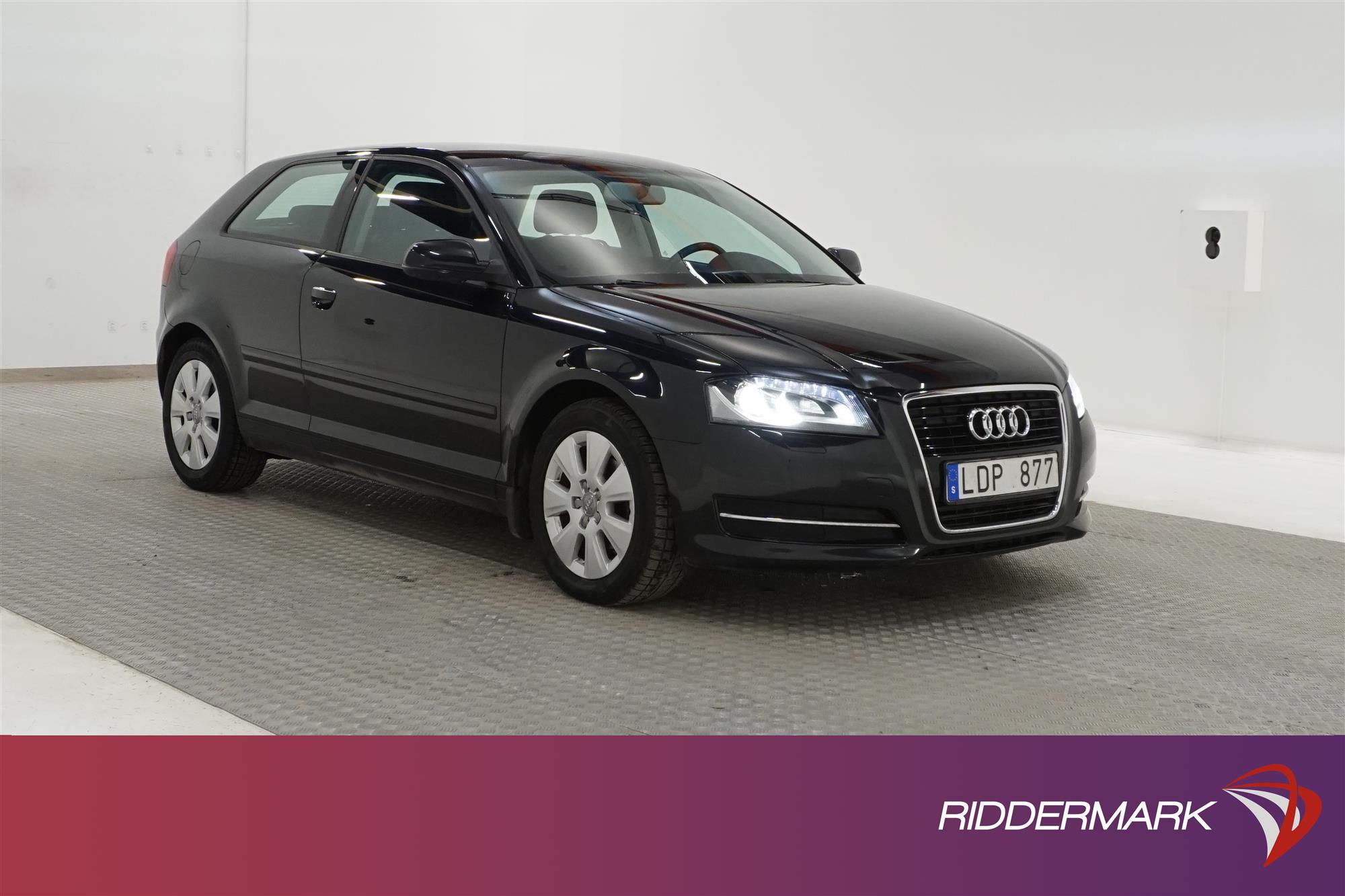 Audi A3 1.6 TDI 105hk Comfort Välservad 0,41l/mil Låg Skatt