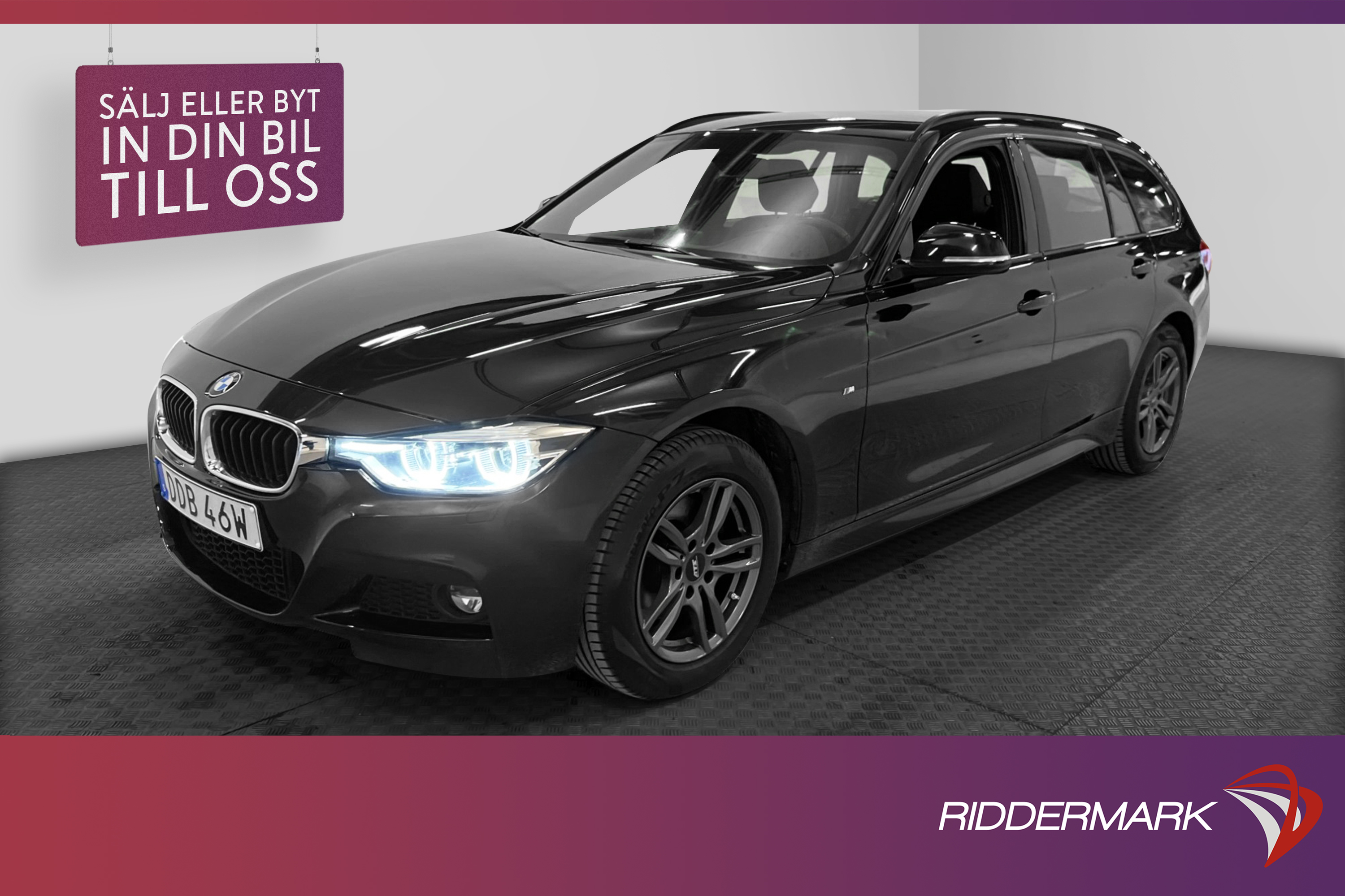 BMW 320d xDrive Touring M Sport HiFi Drag Skinn 190hk