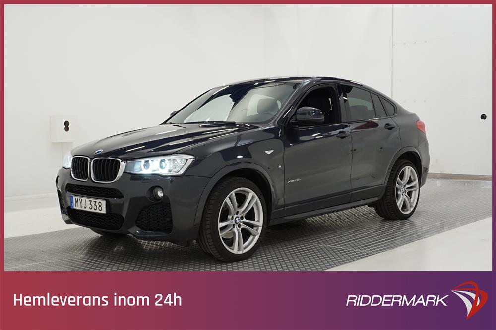 BMW X4 190hk xDrive M-Sport Hifi Navi Drag PDC 0,52l/mil