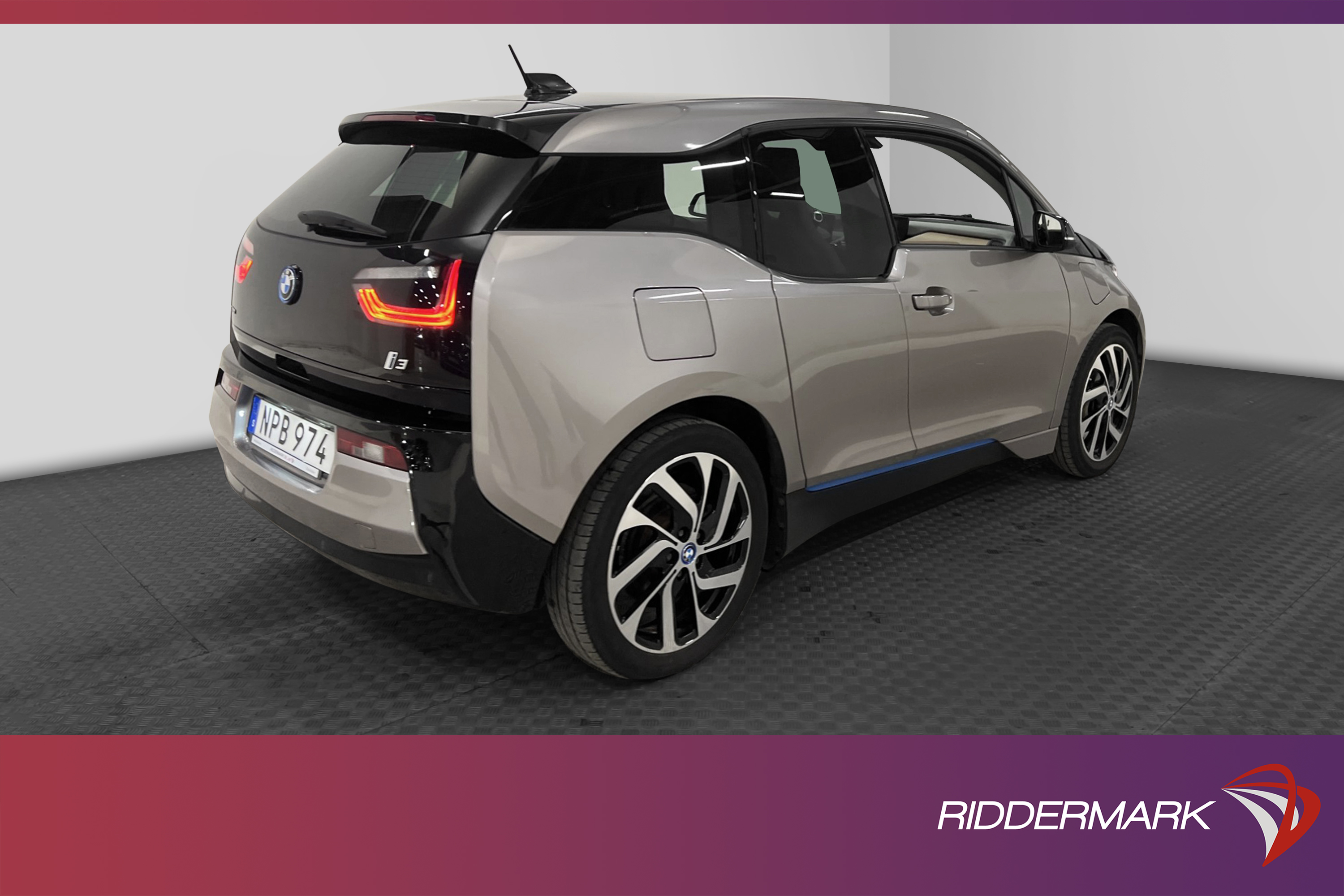 BMW i3 60 Ah REX 170hk Comfort CCS Parkeringssensorer