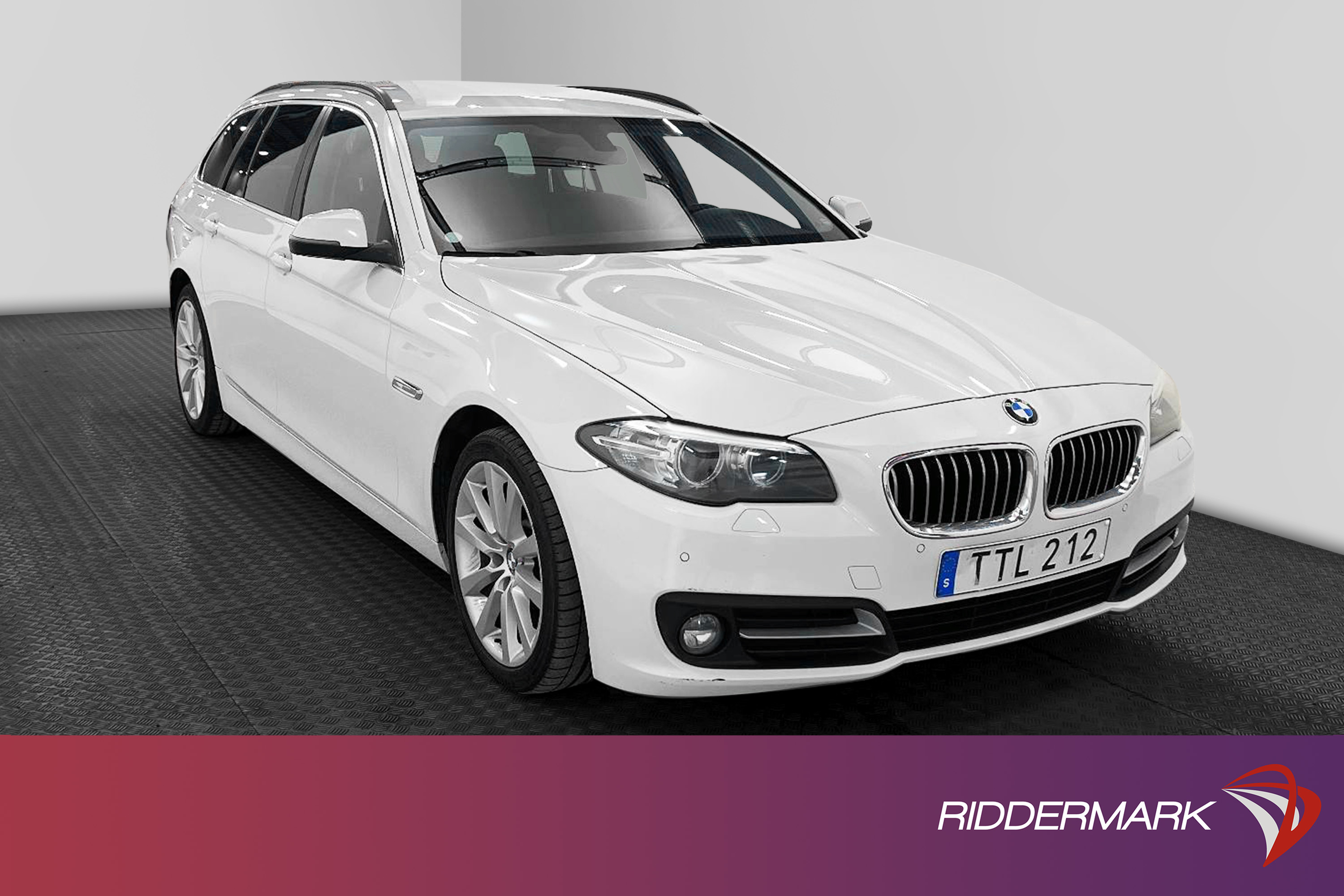 BMW 520d xDrive Touring  190hk Skinn P-Sensor 0,50L/mil