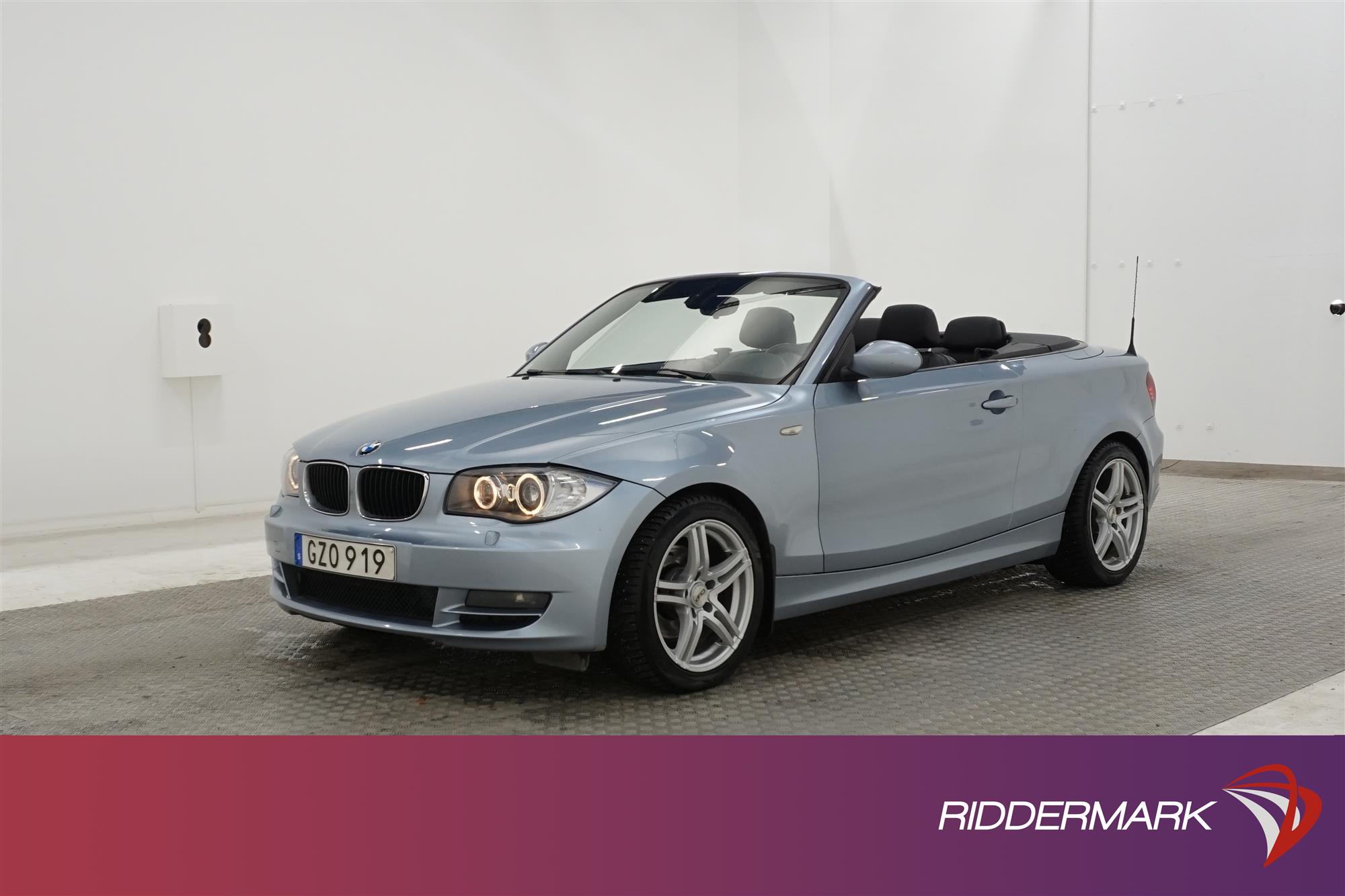 BMW 120d Convertible 177hk Värmare Skinn 0,51l/mil