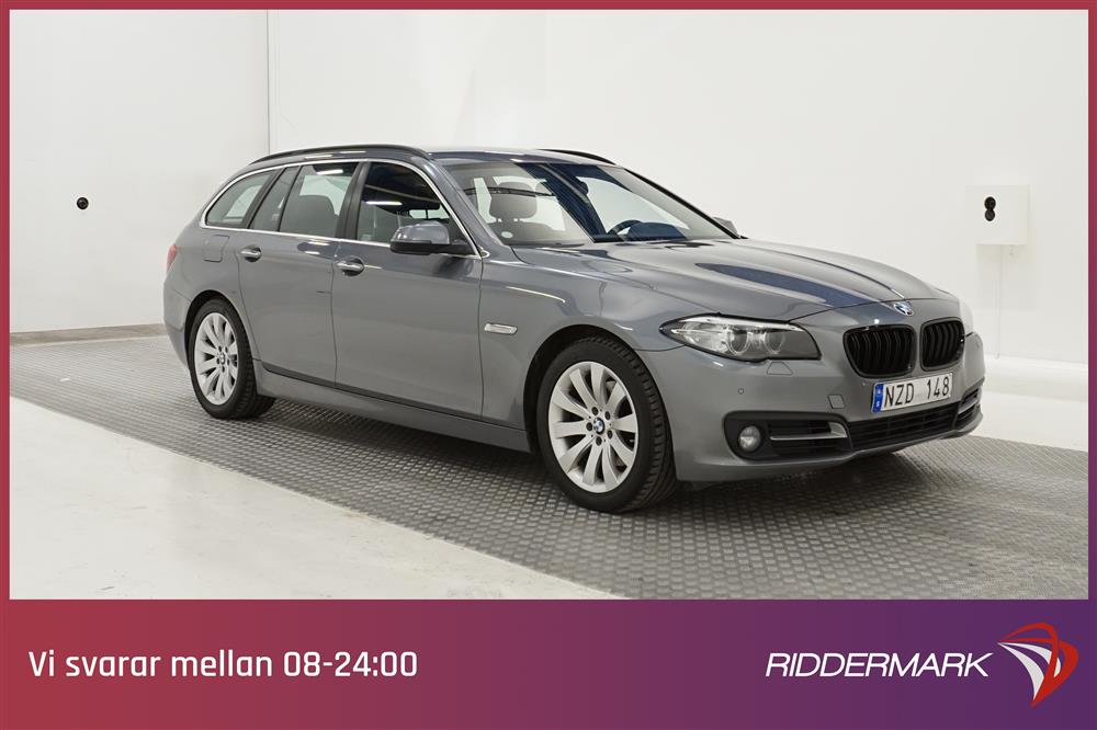 BMW 520d xDrive F11 184hk Navi PDC Skinn Nyservad