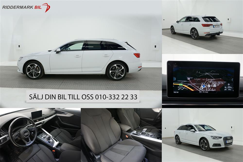 Audi A4 2.0 TDI 190hk quattro  Cockpit D-Värmare Navigator 