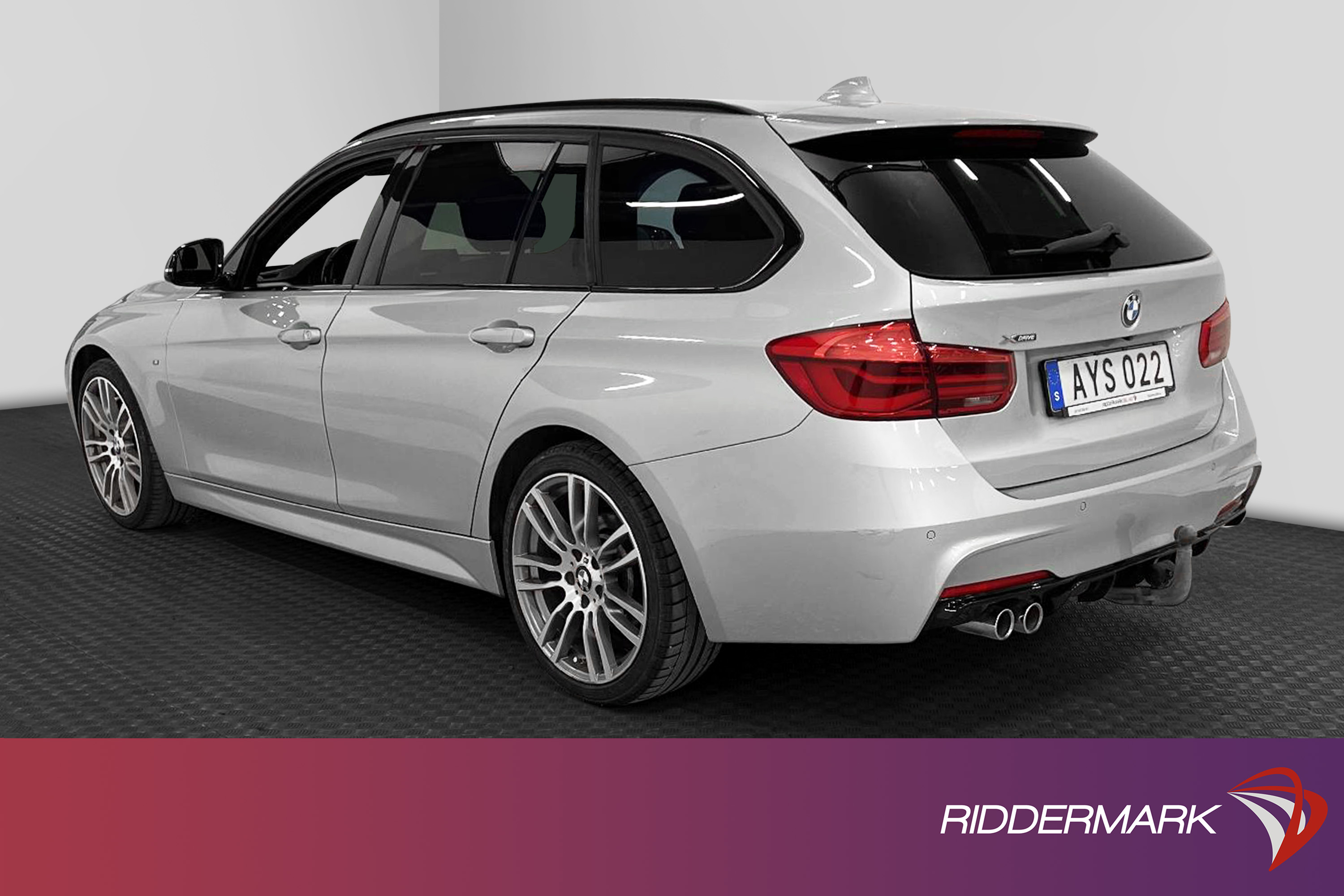 BMW 320d xDrive 190hk M Sport B-kamera P-sensorer Drag Navi