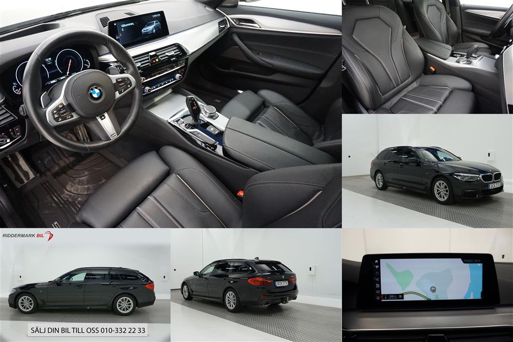 BMW 520d xDrive M-Sport Innovation D-Värm Navi Pano HUD H/K