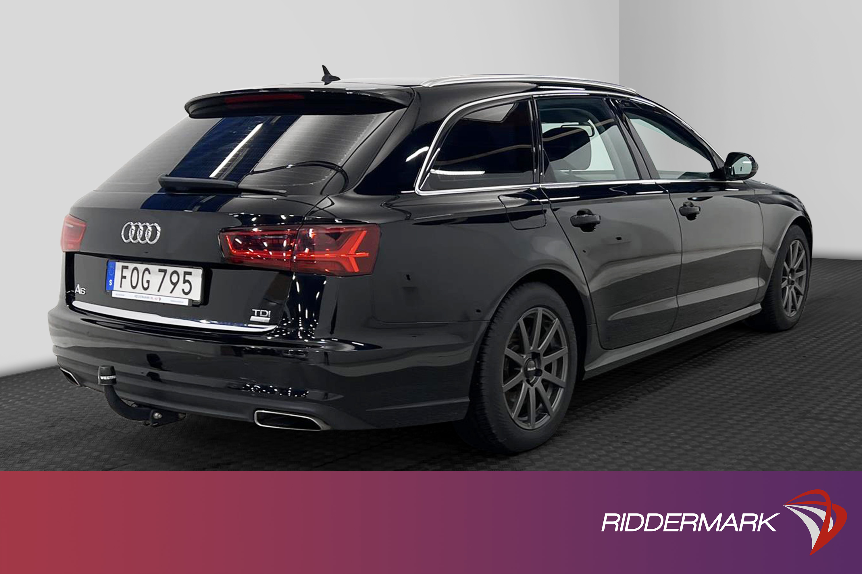 Audi A6 2.0 TDI 190hk Drag P-sens Skinn Nyservad 0.44l/mil