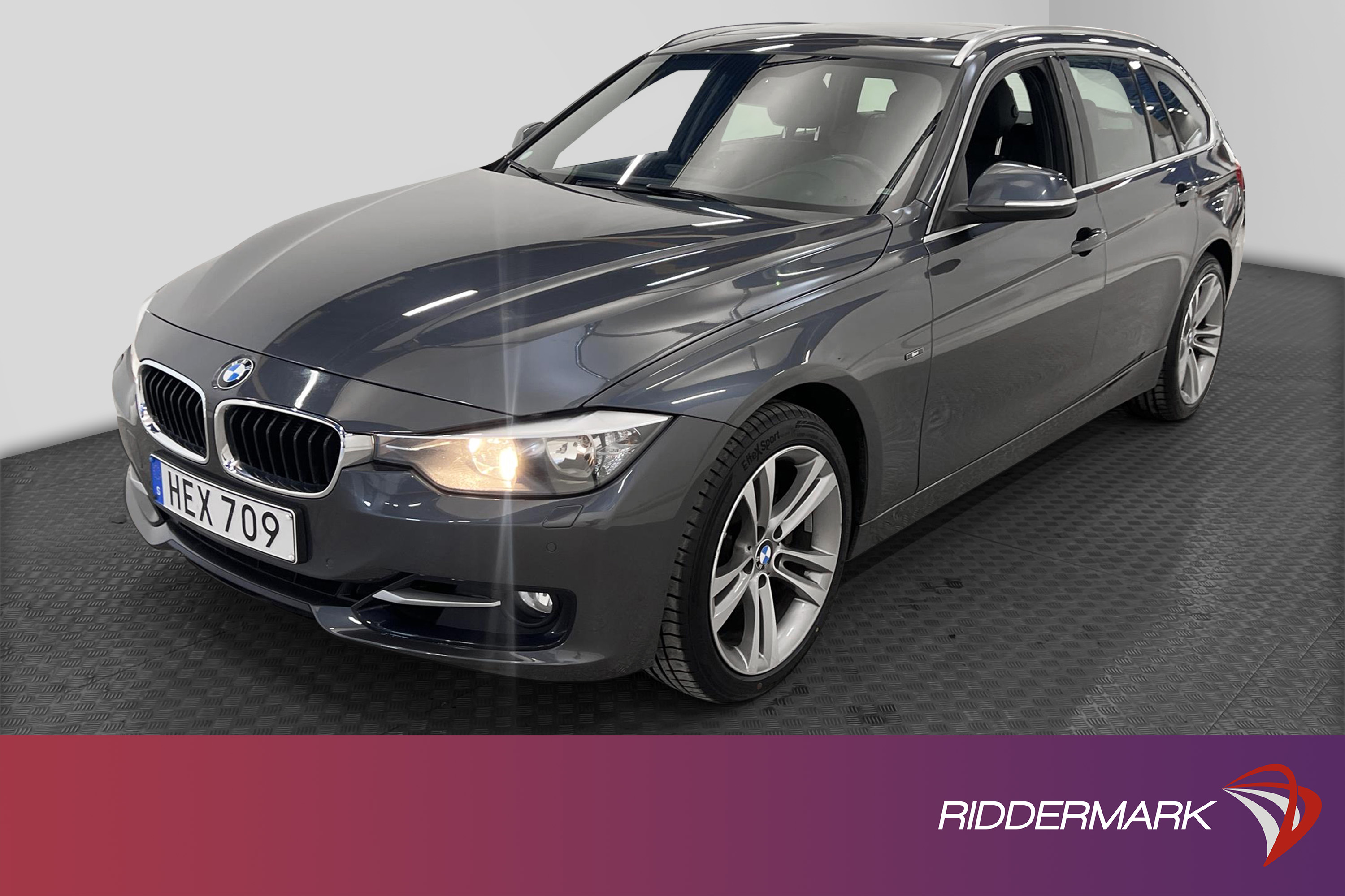 BMW 328i xDrive 245hk Pano M-Värm H/K Navi B-Kam 0,58L/mil