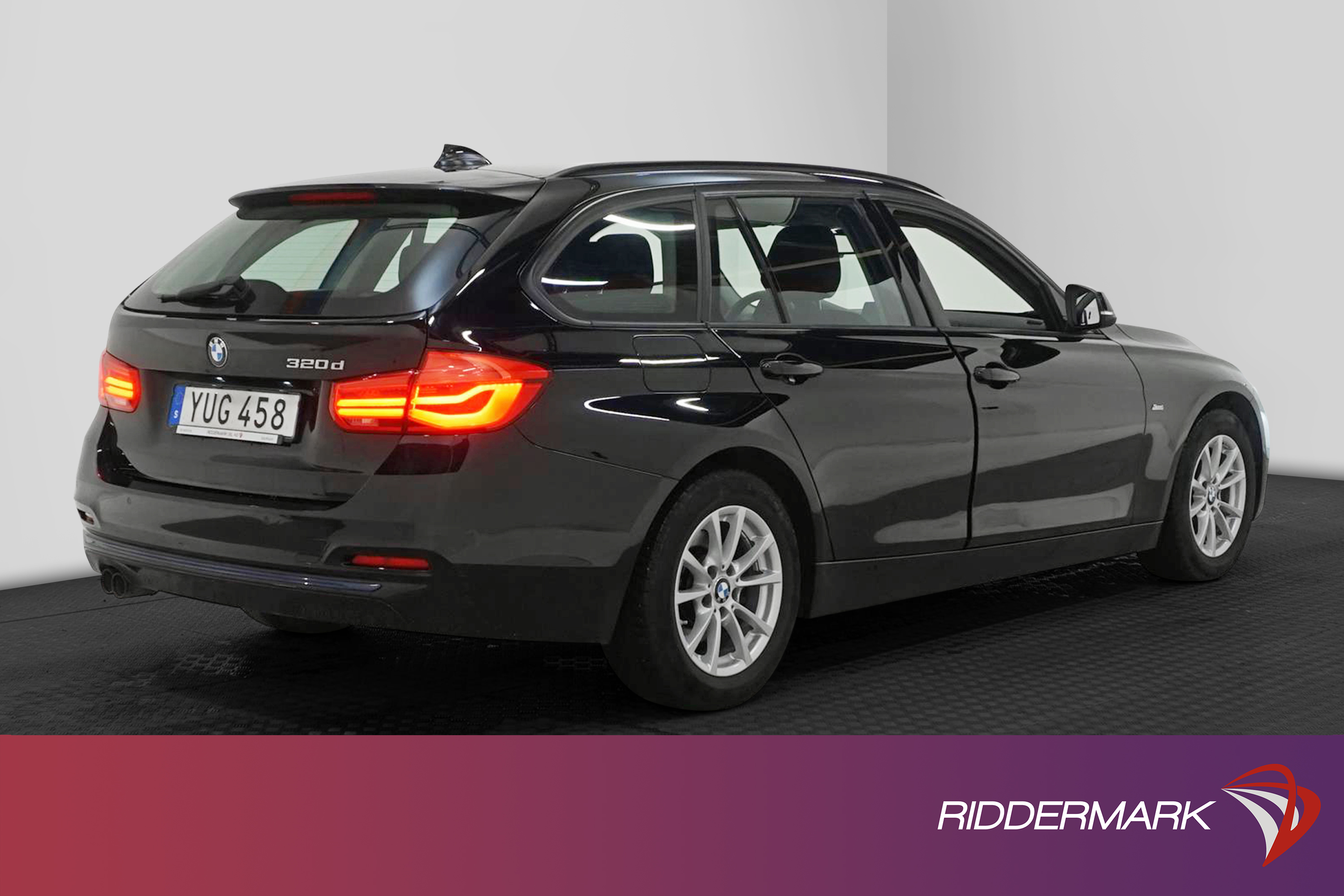 BMW 320d Touring 190hk Sportline Navi Cockpit 0,41l/mil 