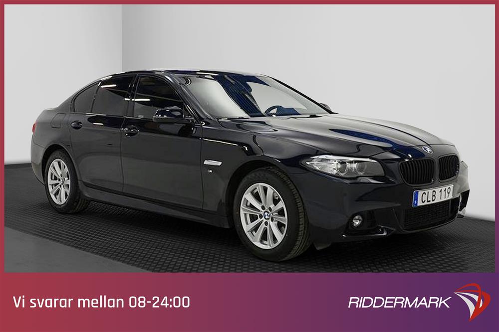 BMW 520d 190hk xDrive M-Sport Skinn Navi Dragkrok 0,47L/Mil