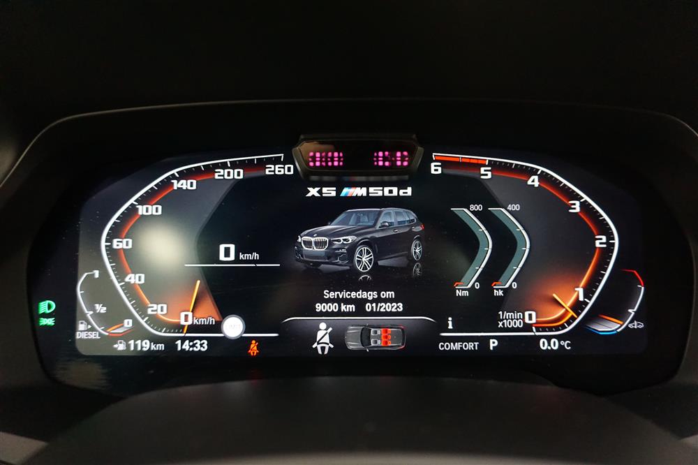 BMW X5 M50d 400hk Innovation D-Värm Sky Lounge H/K HUD 360°