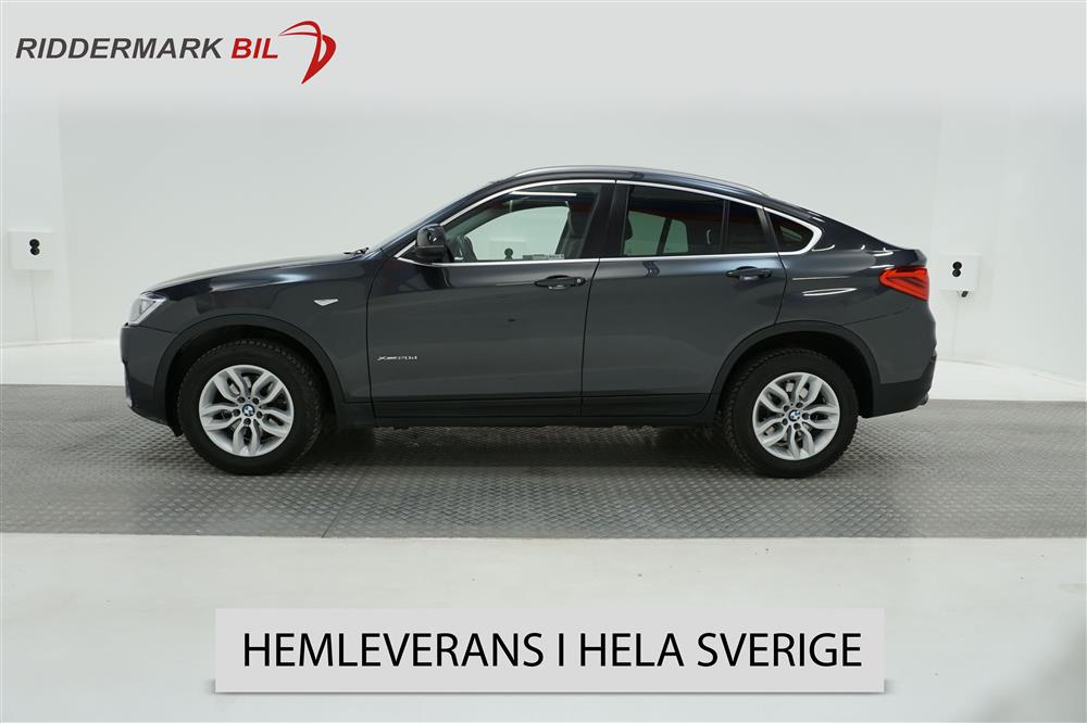 BMW X4 xDrive 20d Eu6 190hk  D-värm Drag Skinn Navi