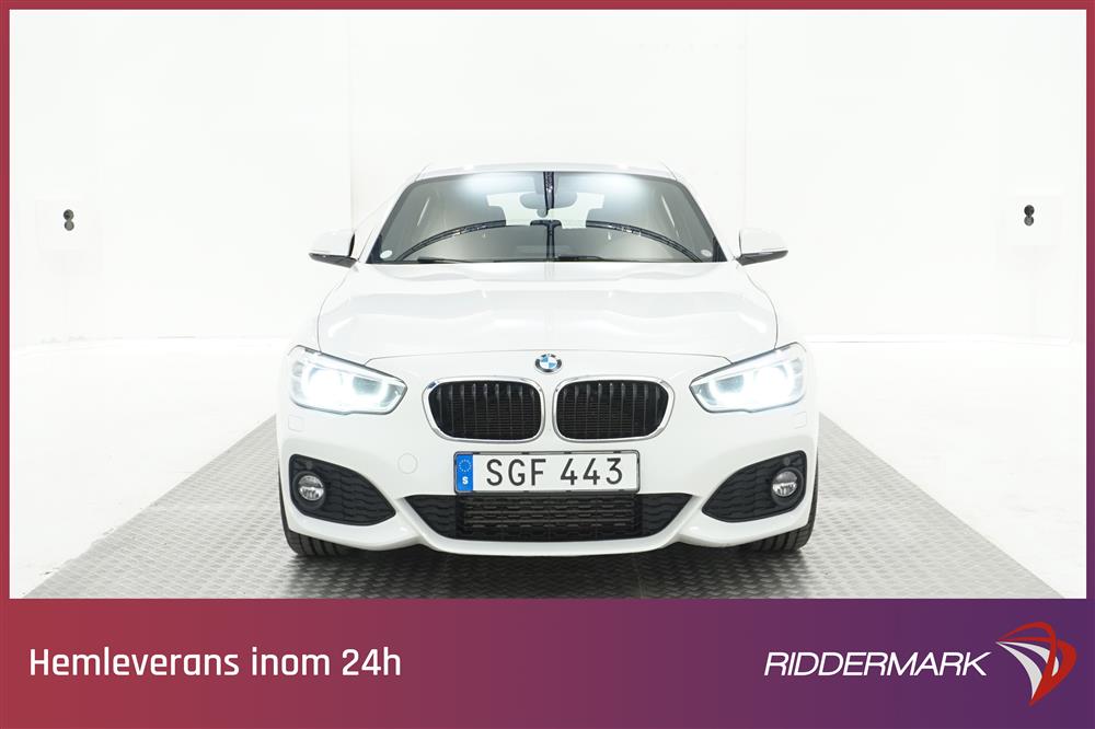 BMW 118i 5dr 136hk M-Sport P-Sensorer Välservad 0,53l/mil