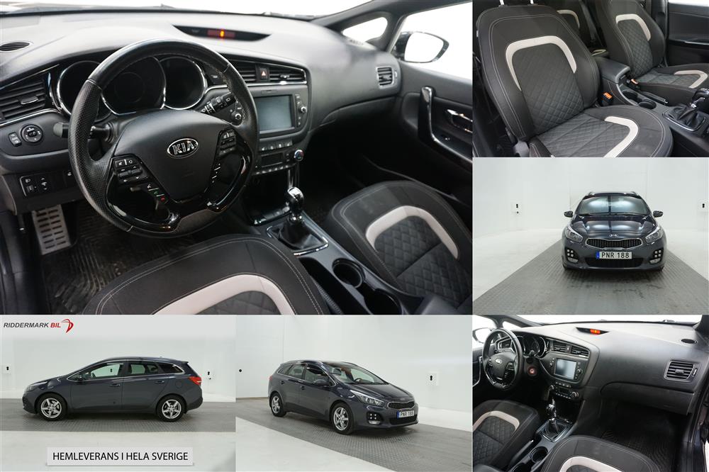 KIA Cee'd 1.6 CRDi SW GT-line BKamera Navi Drag Nyserv 136hk