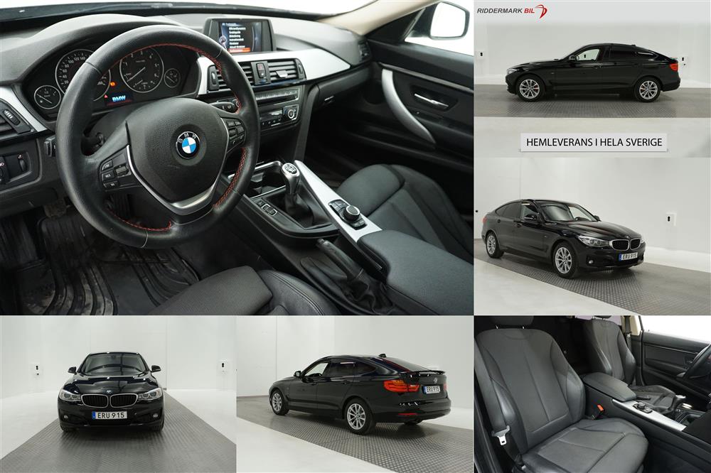 BMW 320d GT 184hk Sportstolar Sport line H-skinn Pdc