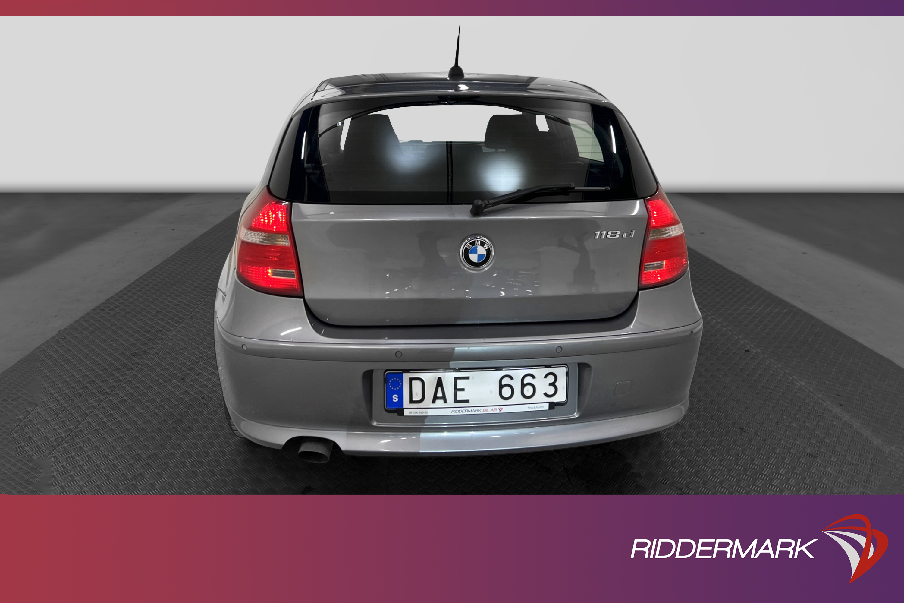 BMW 118d Comfort Isofix Farthållare Välservad 0,4l/mil