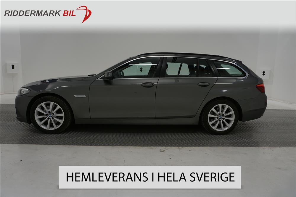 BMW 520d Touring 190hk Drag Skinn Välservad 0.45l/mil