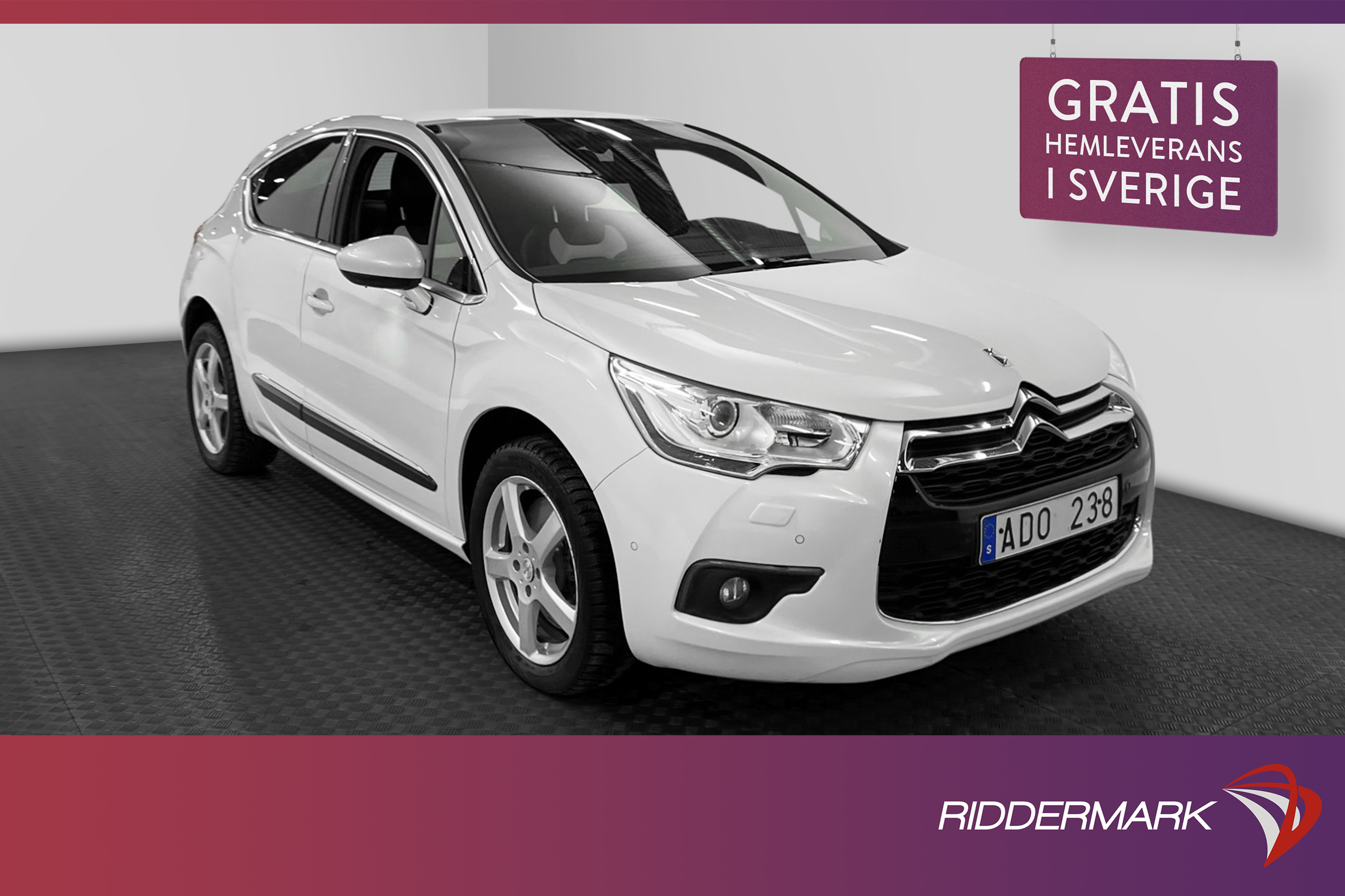 Citroën DS4 2.0 HDi Skinn P-sensorer Nyservad 163hk