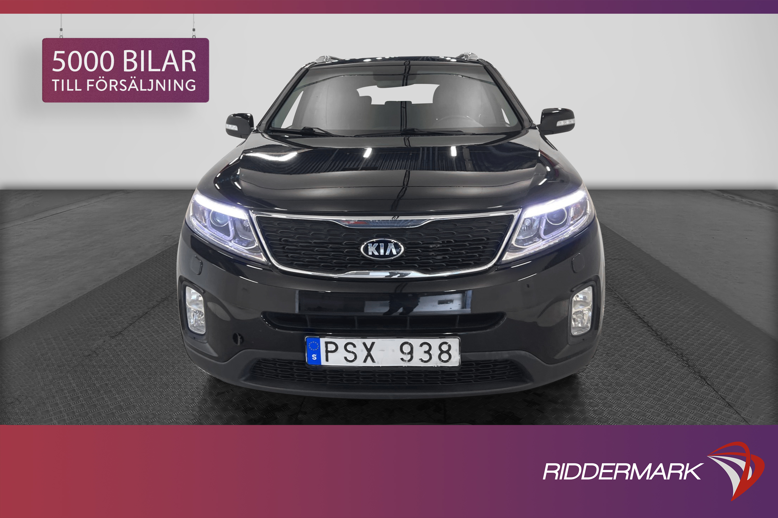 Kia Sorento 2.2 CRDi 4WD 197hk 7-sits Skinn Kamera Drag