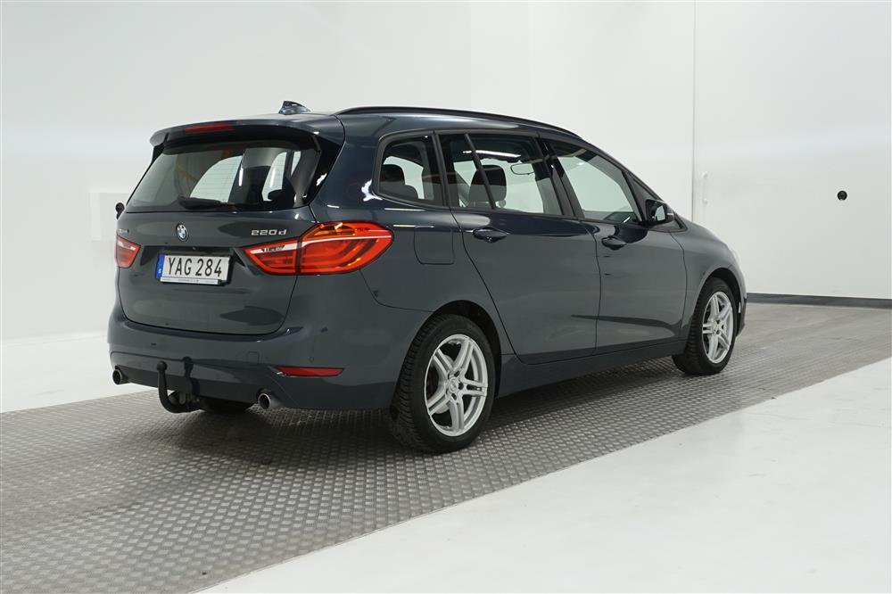 BMW 220d Gran Tourer xDrive 7-Sits 190hk 1 Brukare B-Kam