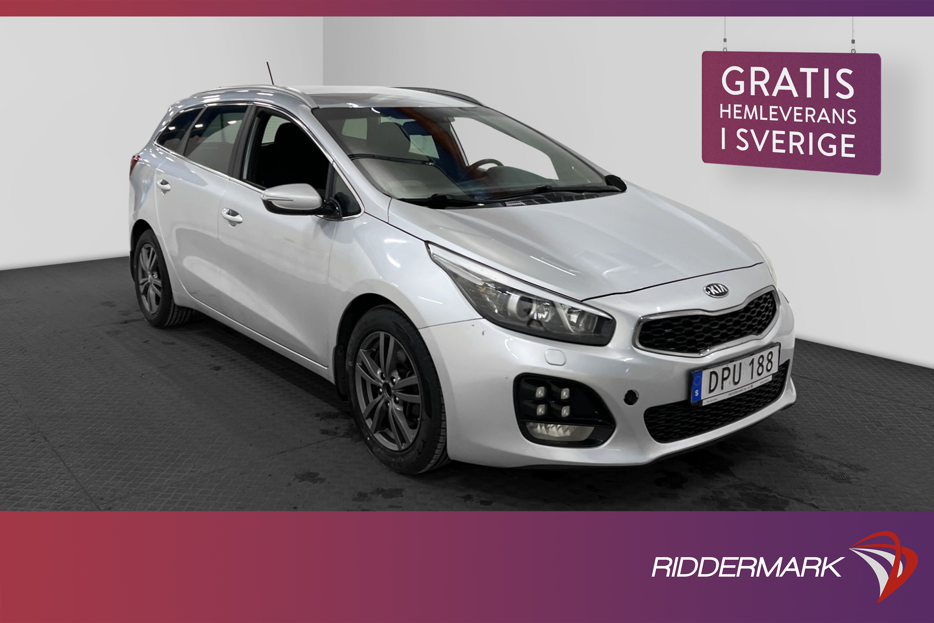 Kia Ceed SW 1.6 CRDi GT-Line B-kamera Navi Nyservad 136hk