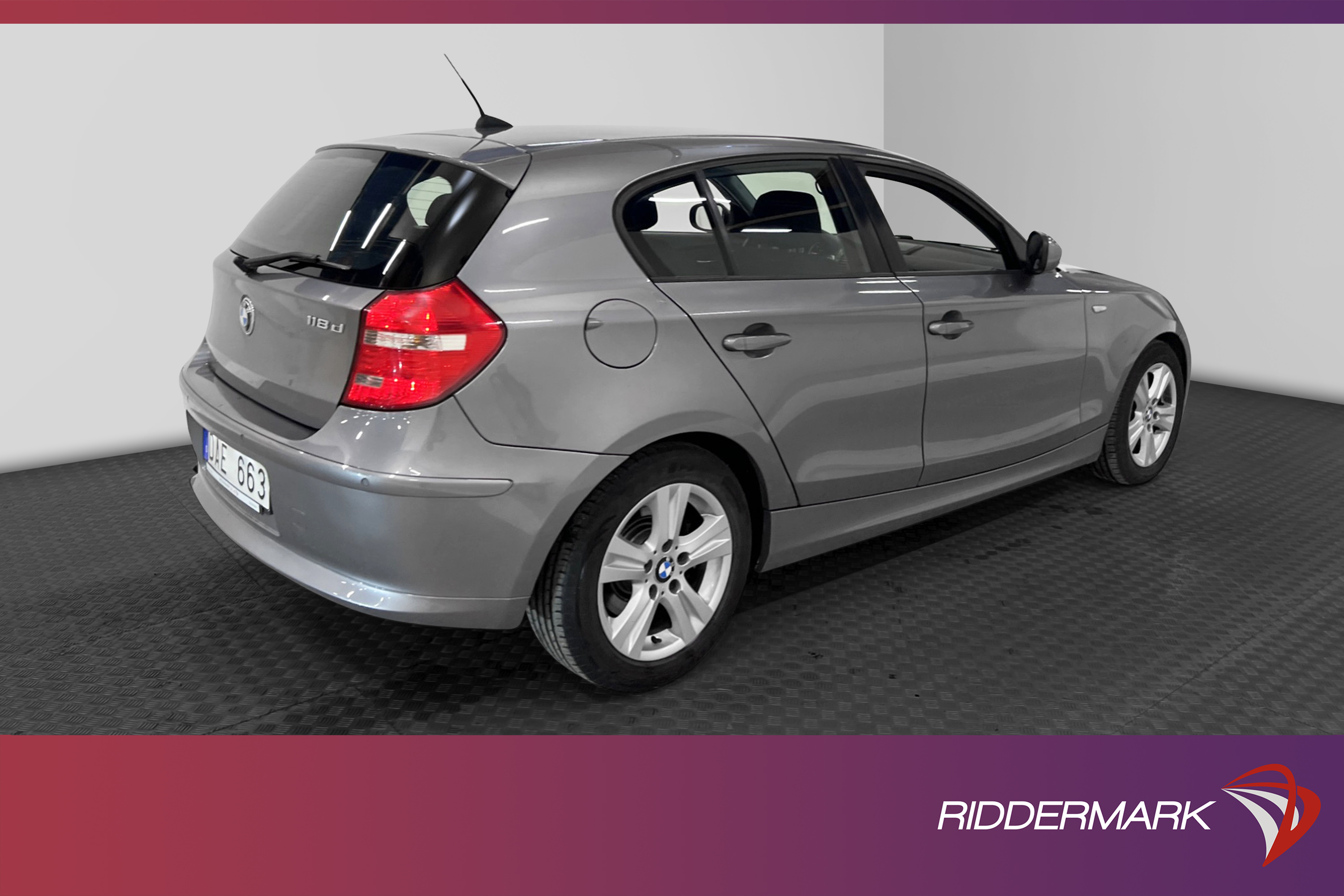 BMW 118d Comfort Isofix Farthållare Välservad 0,4l/mil