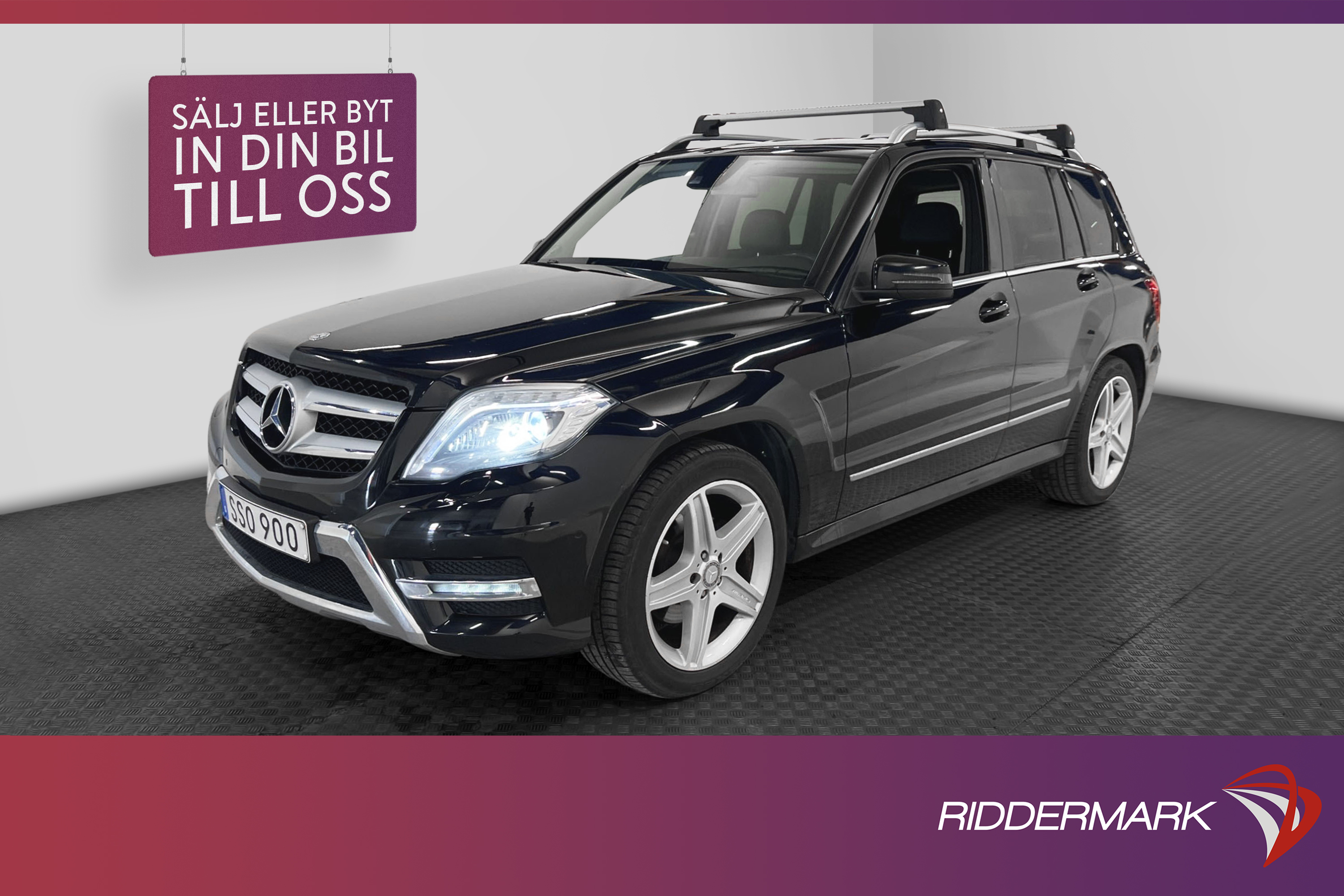 Mercedes-Benz GLK 220 CDI 4M 170hk AMG D-värme Skinn 1 Bruk