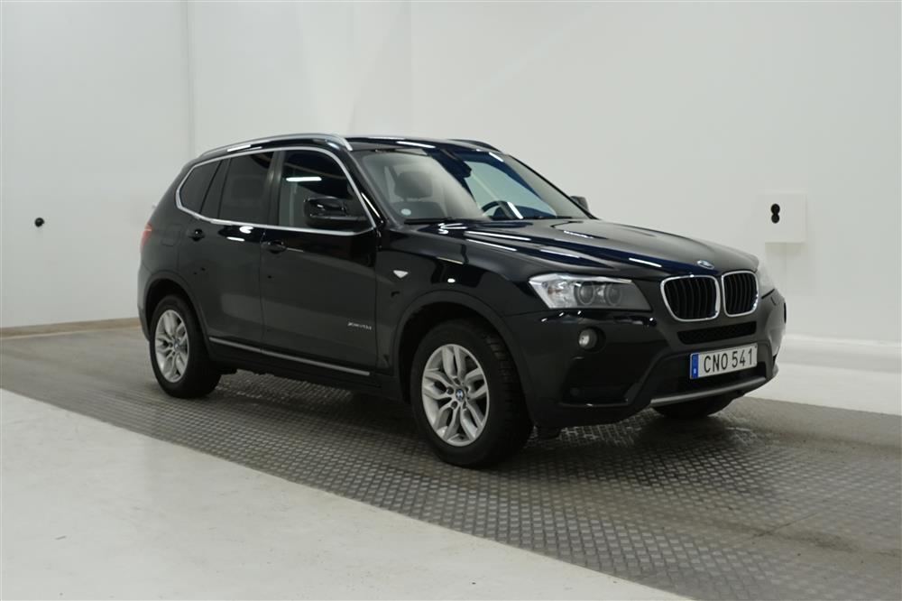 BMW X3 xDrive20d, 184hk Drag PDC Fin Historik