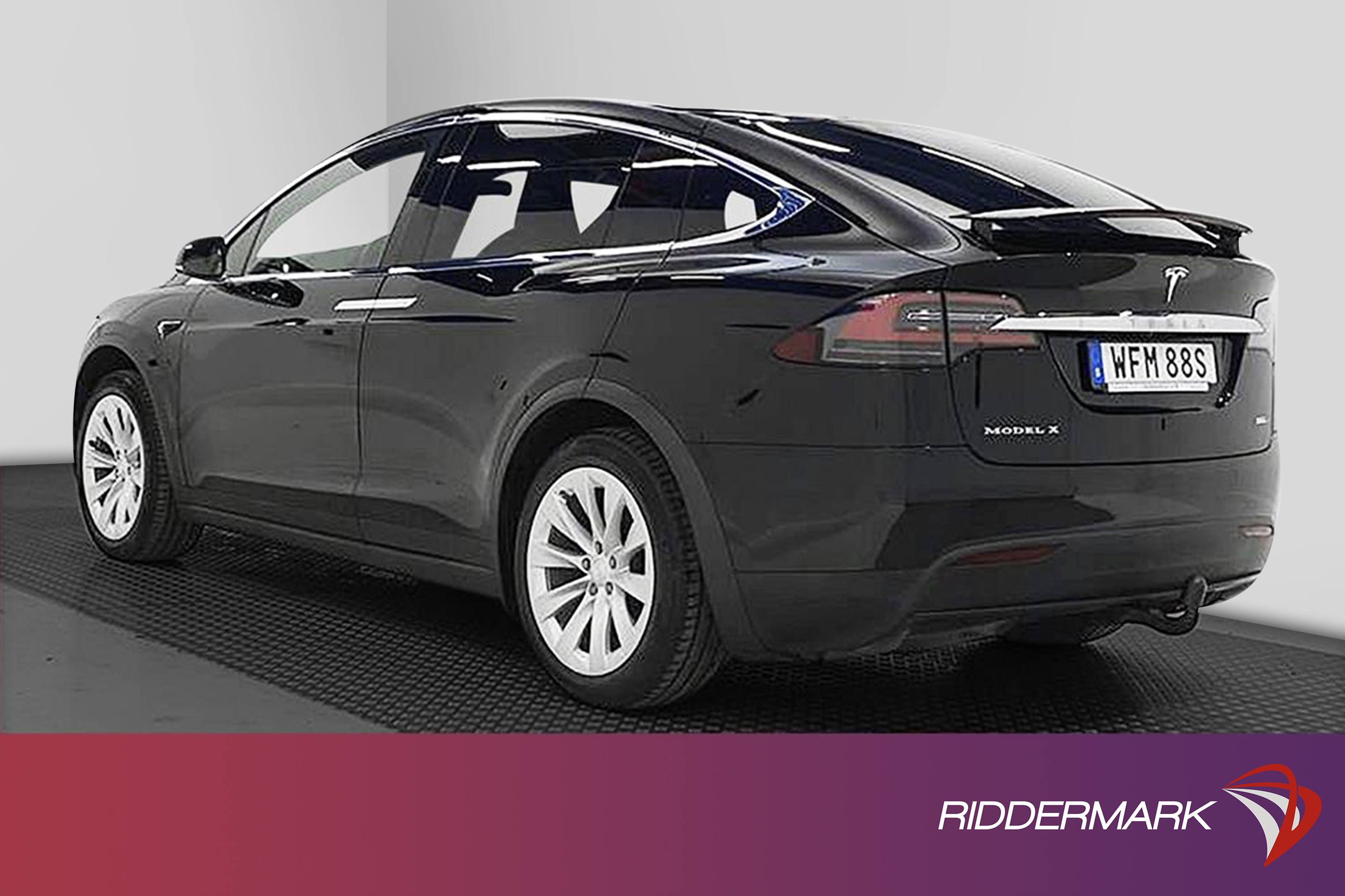 Tesla Model X 100D AWD Drag 7 Sits Uppgraderad AP