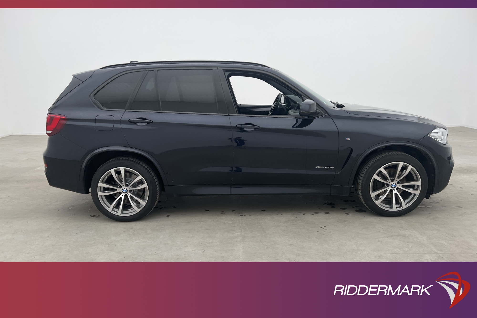 BMW X5 xDrive40d M Sport 7-sits Pano Värm Navi Komfort Drag