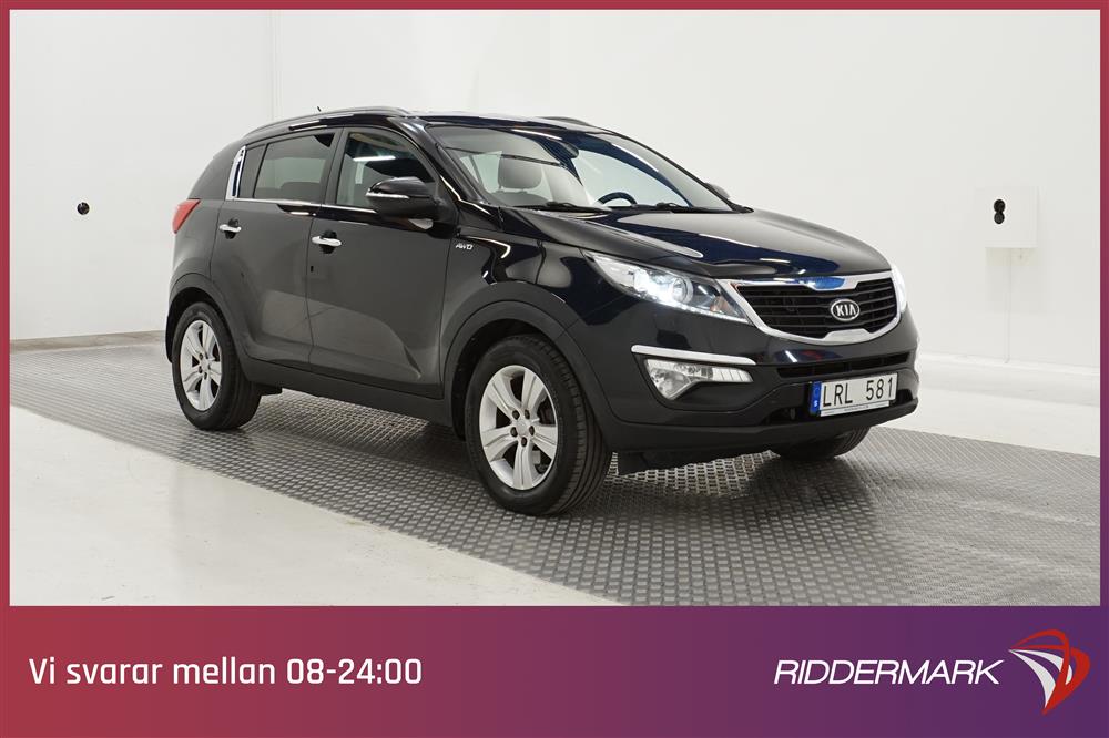 Kia Sportage 2.0 CRDi AWD 136hk M-Värm Skinn Drag PDC