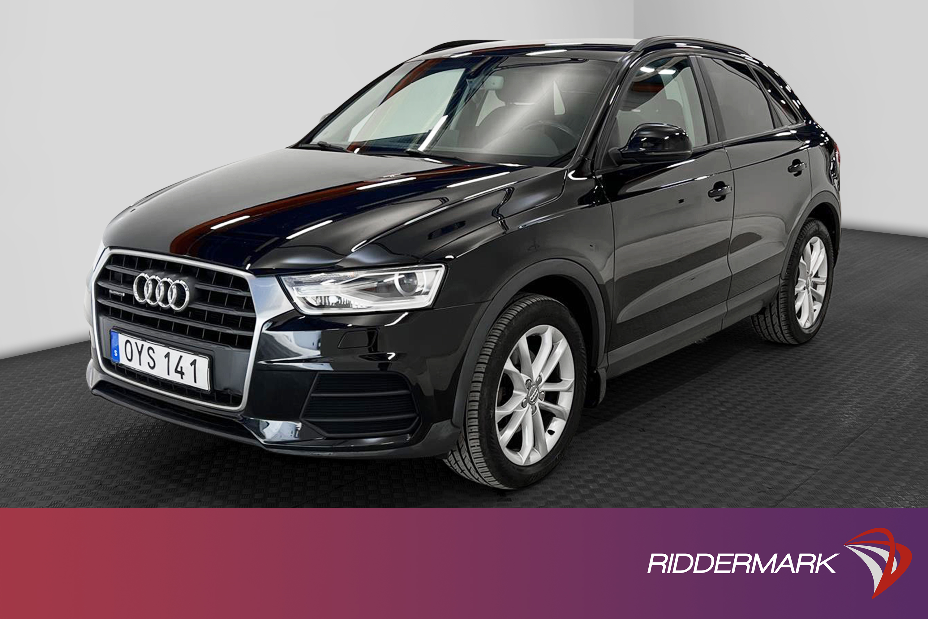 Audi Q3 2.0 TDI Quattro 150hk  Sport Edition Drag Välservad