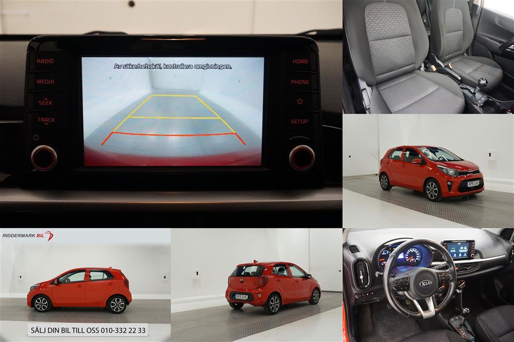 KIA Picanto 1.2 84hk GLS Backkamera Carplay PDC 