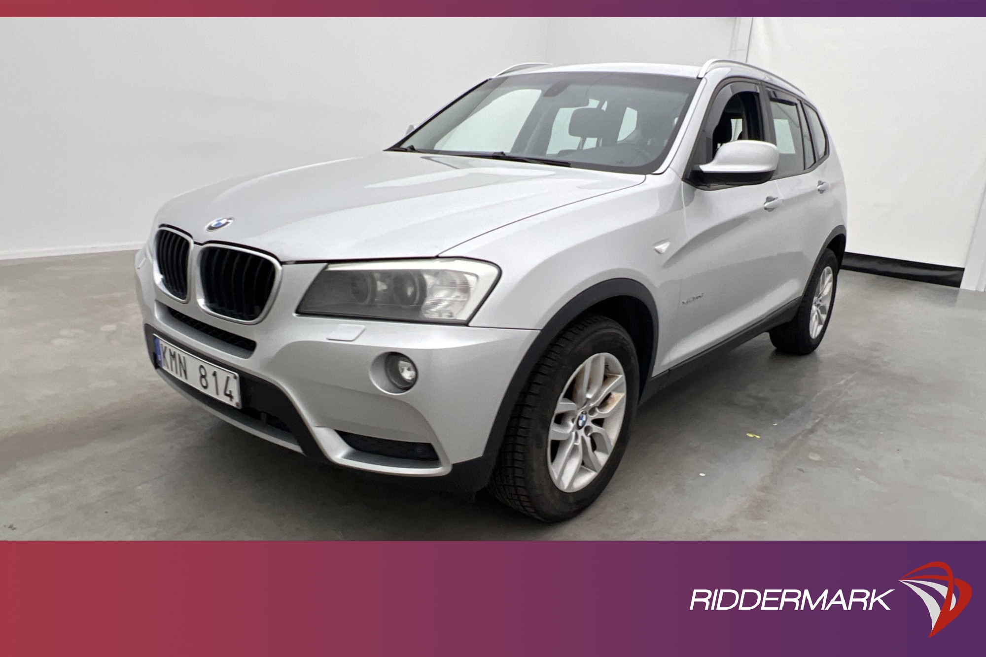 BMW X3 xDrive20d 184hk Värmare Sensorer Dragkrok  