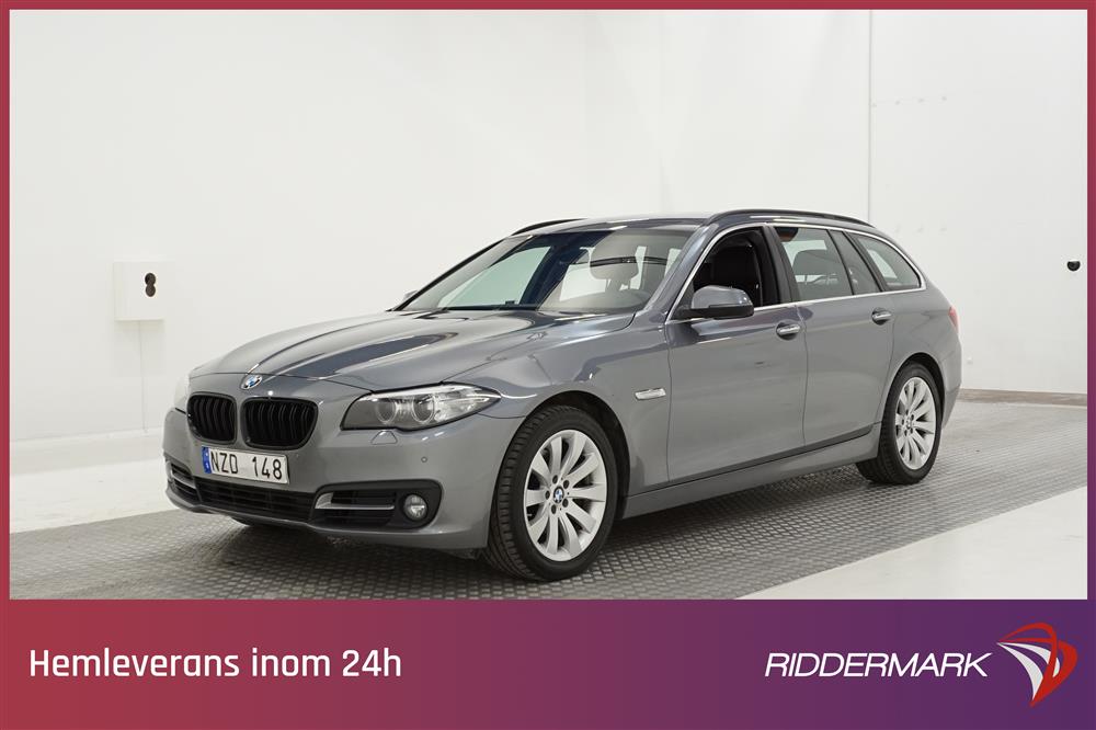 BMW 520d xDrive F11 184hk Navi PDC Skinn Nyservad