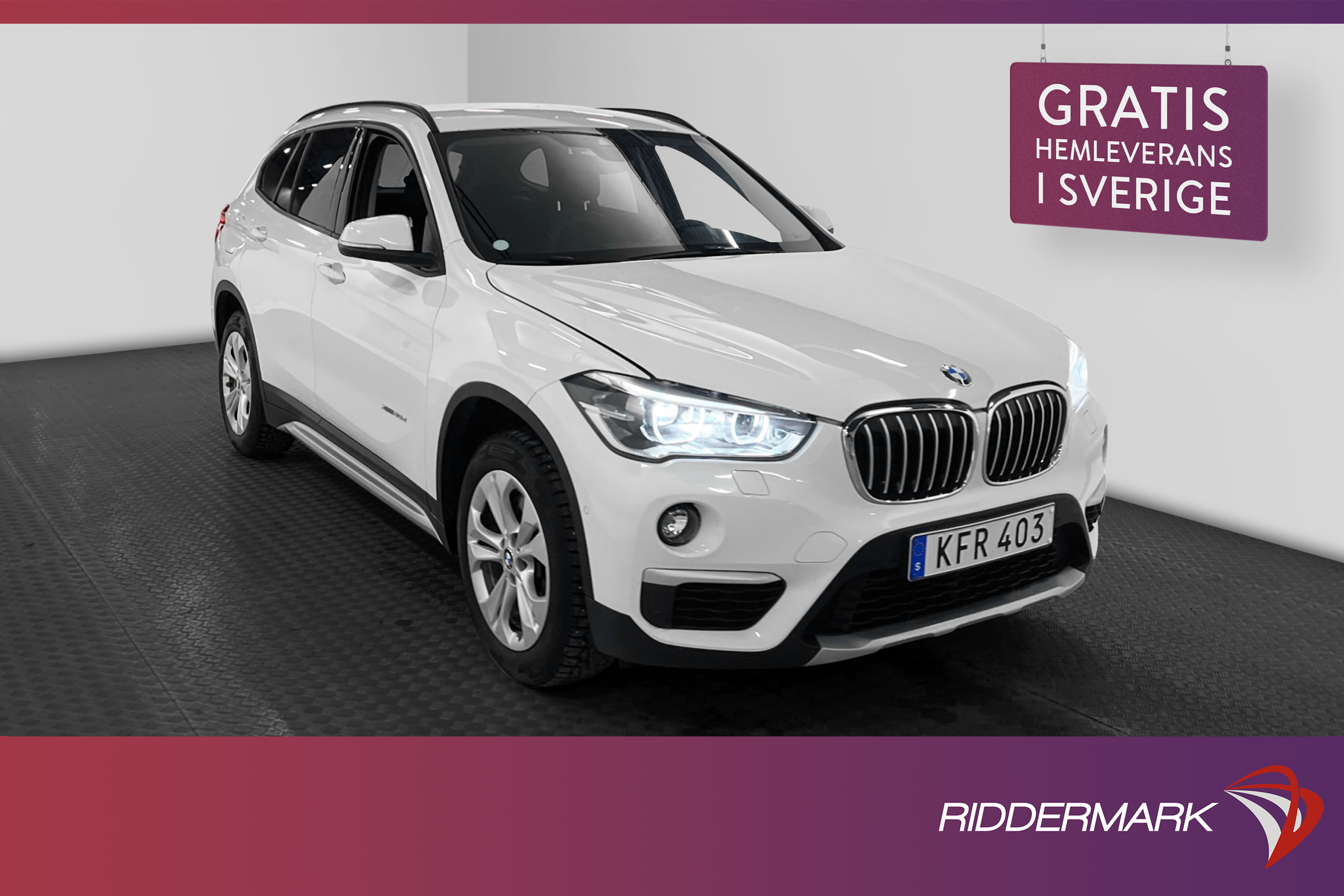 BMW X1 xDrive20d 190hk X Line M-Värmare Navi Head Up