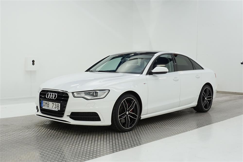 Audi A6 3.0 TDI V6 245hk Quattro S-Line D-Värmare Drag 245hk