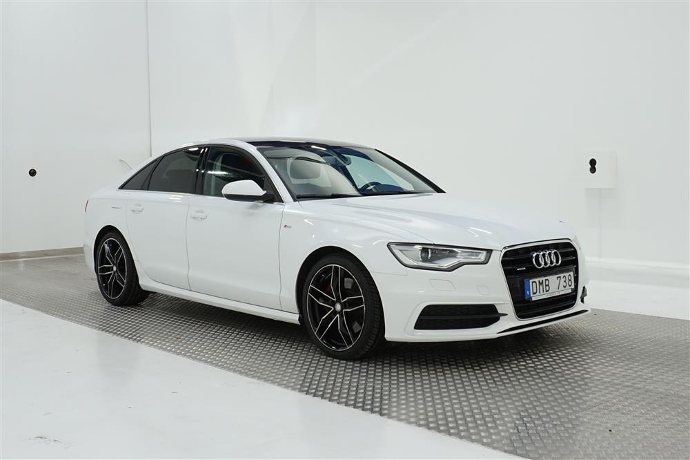 Audi A6 3.0 TDI V6 245hk Quattro S-Line D-Värmare Drag 245hk