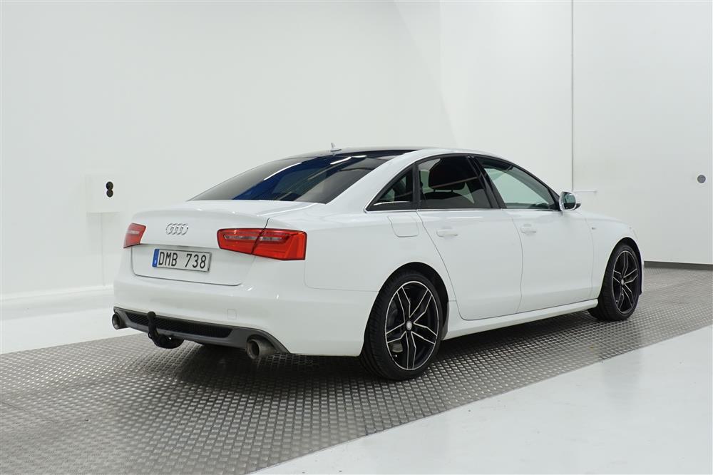 Audi A6 3.0 TDI V6 245hk Quattro S-Line D-Värmare Drag 245hk