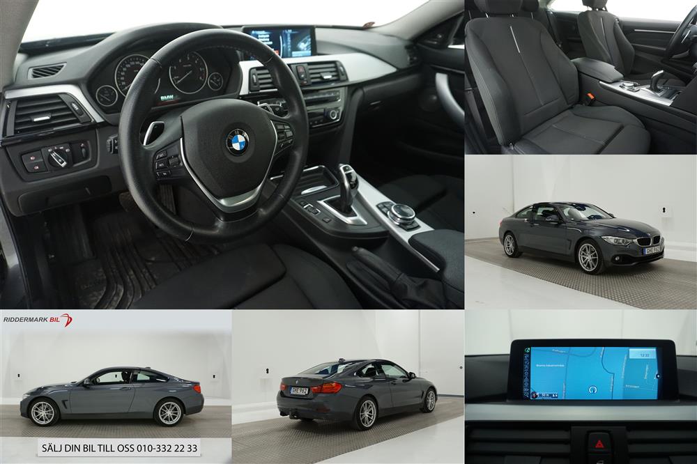 BMW 435 d xDrive 313hk Coupé Sport line Navi H/K Drag EU6