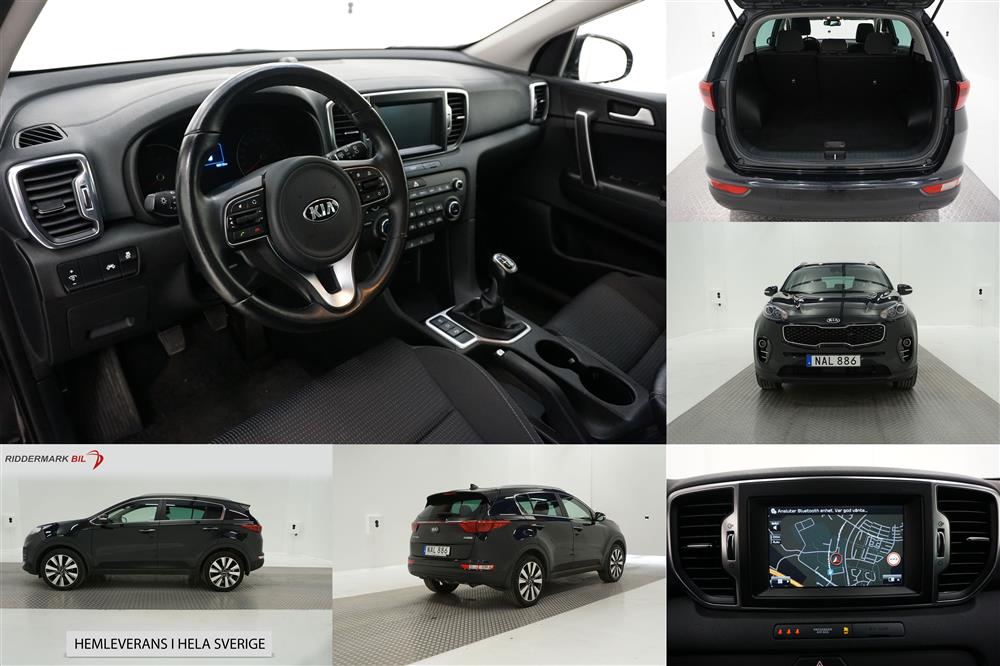 Kia Sportage 1.7 CRDi HELG KAMPANJ BKamera Navi Nyserv 115hk