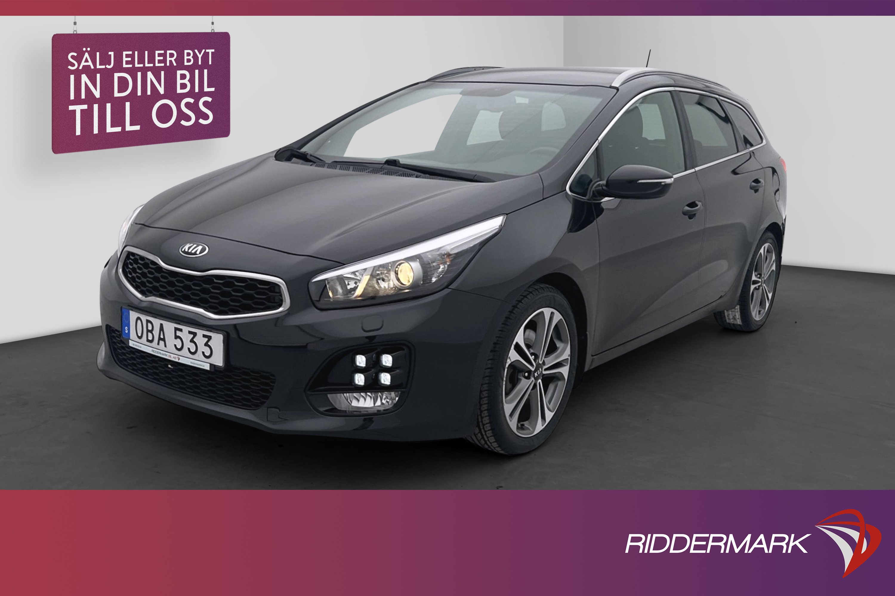 Kia Ceed Sportswagon 136hk GT-Line Kamera Välservad 0,4l/mil