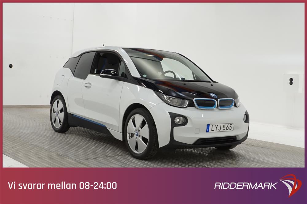 BMW i3 60Ah 170hk Comfort Snabbladdning Värmepump Nyservad