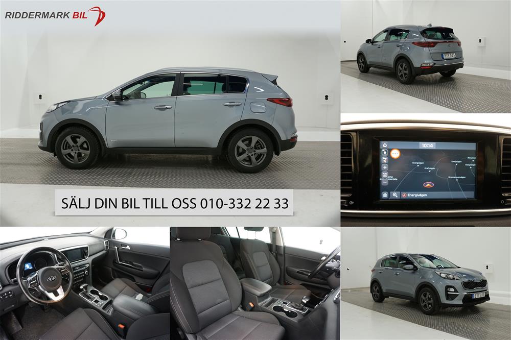 Kia Sportage 1.6 CRDi 136hk AWD M-Värm Navi B-Kam BLIS Apple