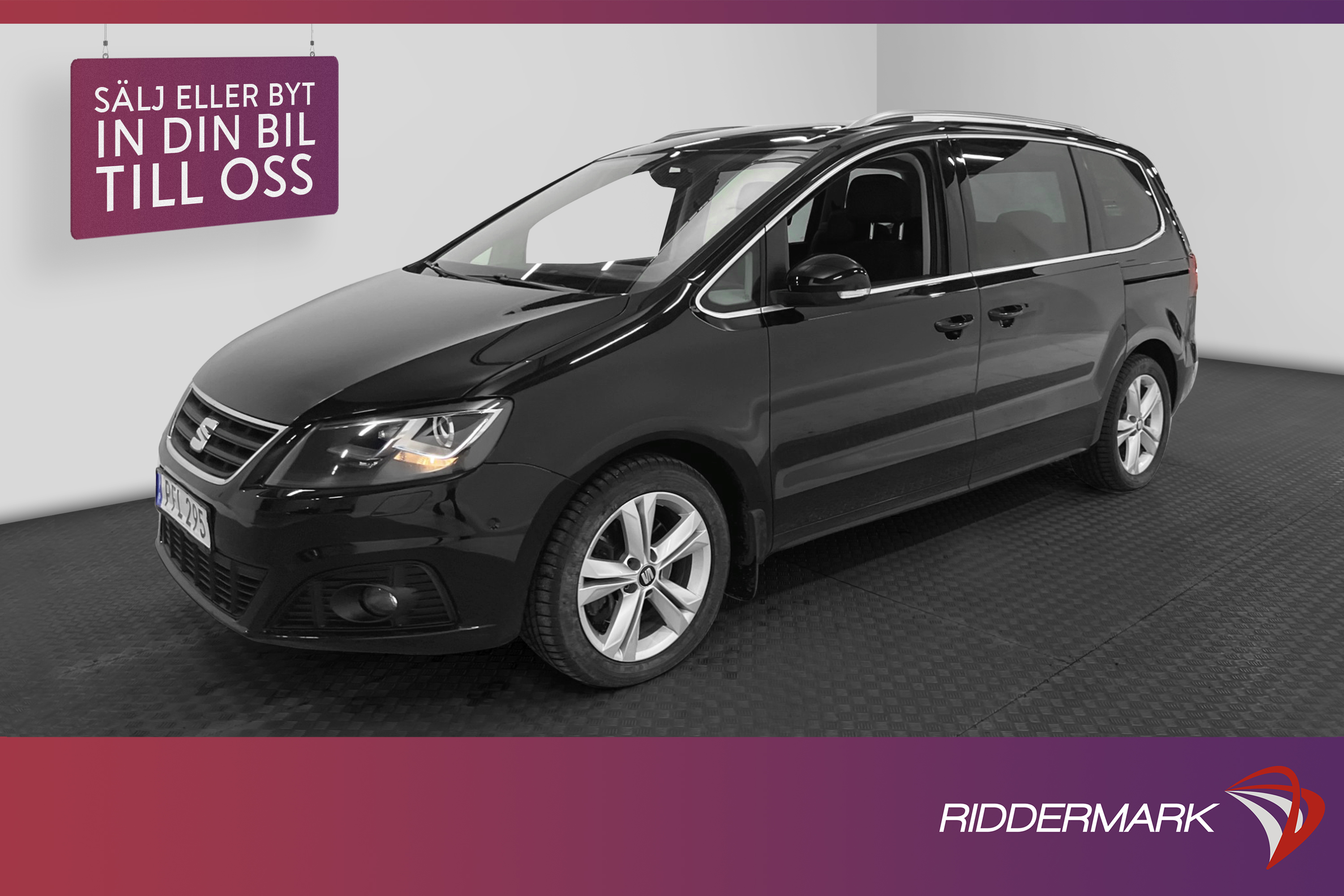 SEAT Alhambra 2.0 TDI 4Drive 7-Sits Värmare Navi Drag 184hk