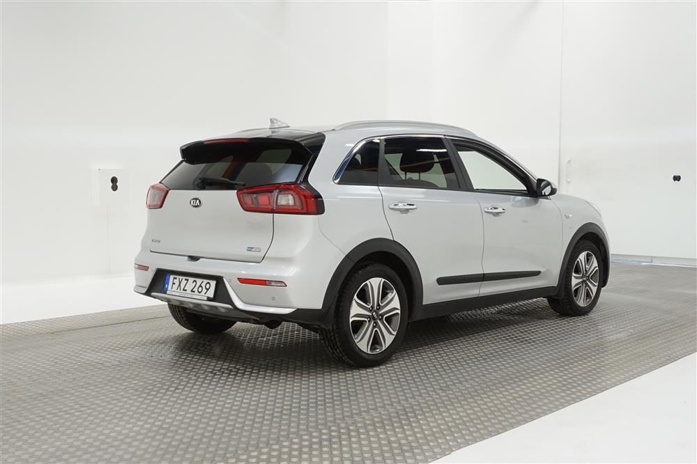 Kia Niro Hybrid 1.6 141hk GLS Navi B-kam Välserv 0,38l/mil