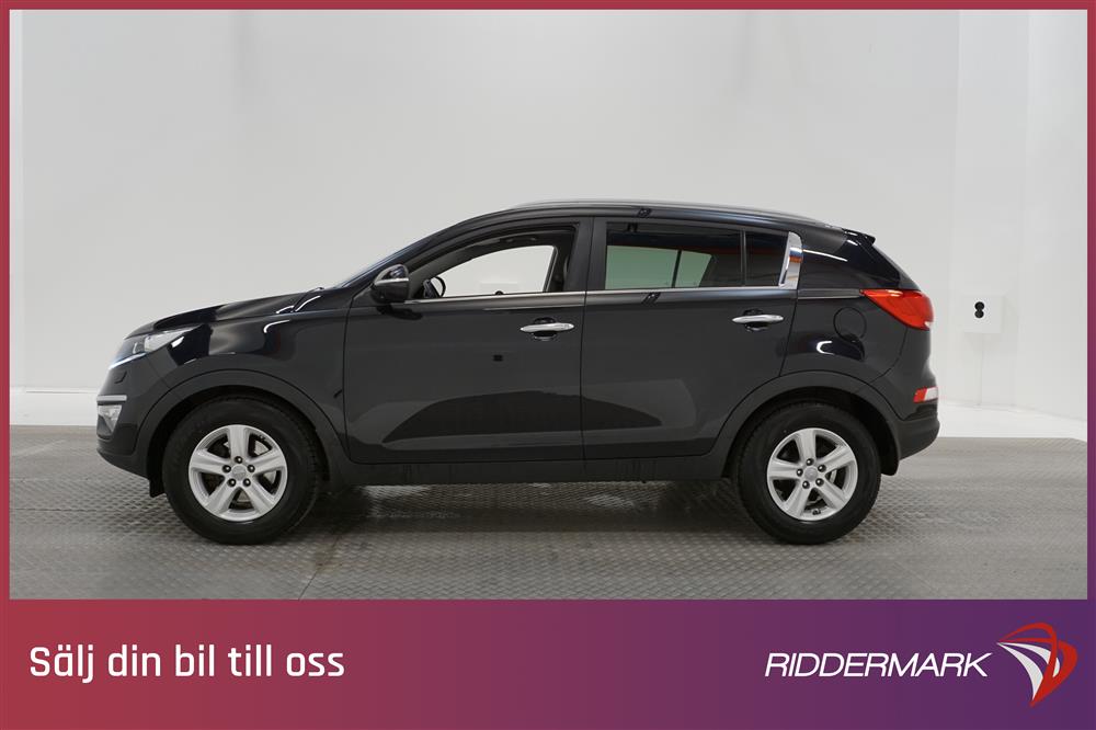 Kia Sportage 1.7 CRDi 115hk Pano Navi B-kam Läder 0,52l/mil