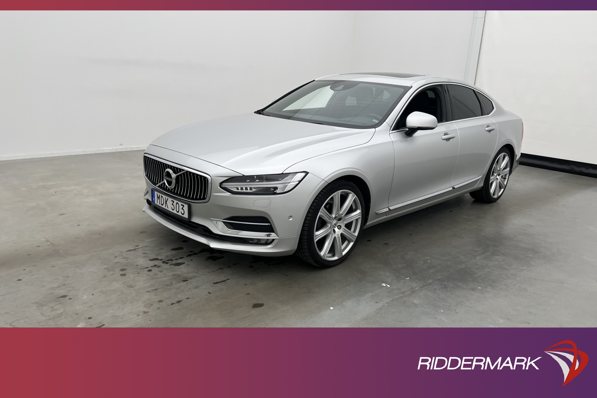 Volvo S90 D4 AWD Inscription VOC D-Värm Taklucka Skinn Drag