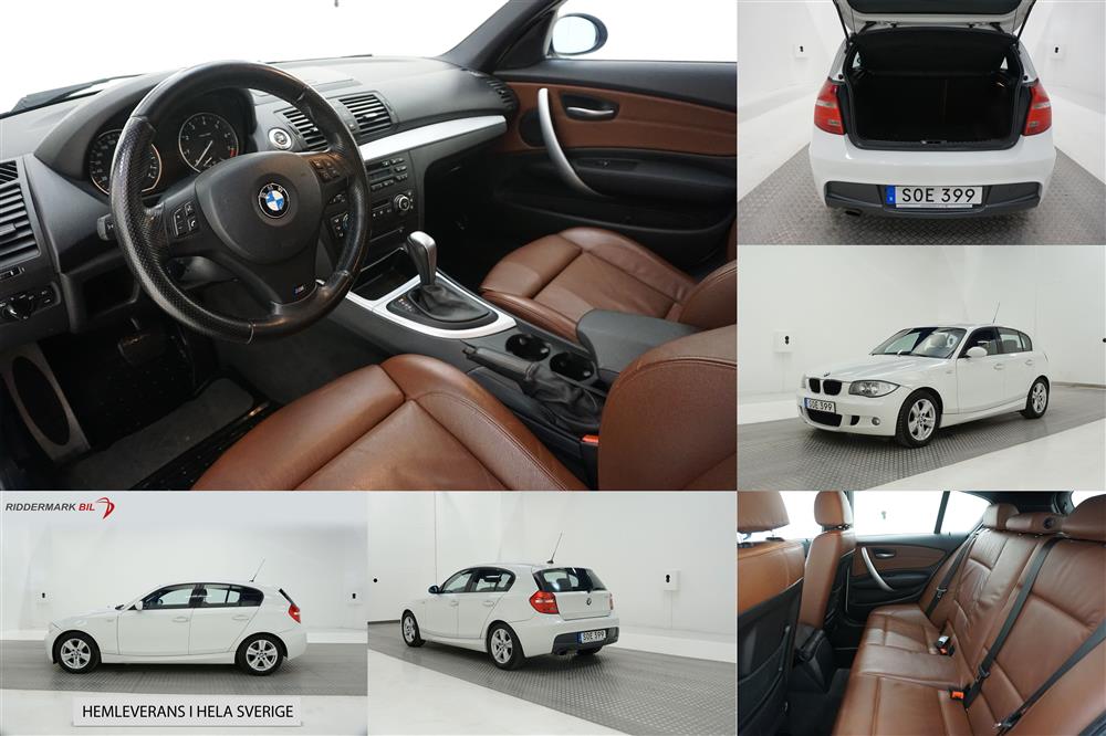 BMW 120i 5dr 170hk M Sport Skinn Fullservad Bluetooth-tele